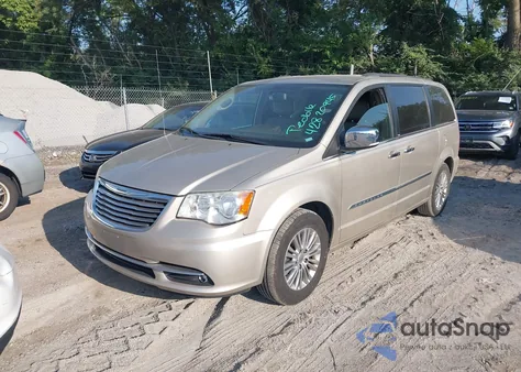 2013 Chrysler Town & Country Touring-L из США, поврежденный, VIN 2C4RC1CG5DR684164
